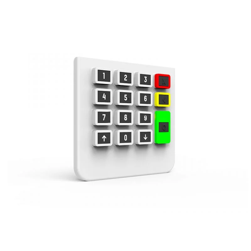 POS-maskin punktskriftknapper